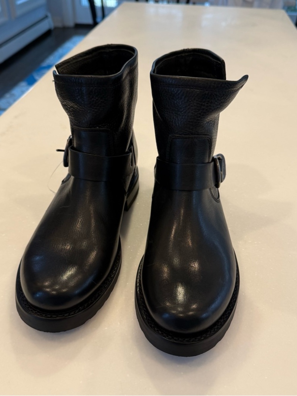 FRYE “Veronica Bootie” Women’s Oiled Leather Boot Black  Size: 7.5 NEW - Picture 7 of 14